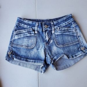Frenzy Denim shorts